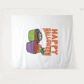 Halloween-Kuchen Wandteppich (Vorderseite (Horizontal))