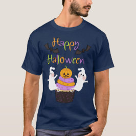 Halloween-Kuchen-Zeichen T-Shirt