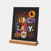 Halloween Küchenhexe Vektor Acrylschild (Winkel)