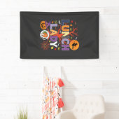 Halloween Küchenhexe Vektor Banner (Insitu)