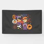 Halloween Küchenhexe Vektor Banner (Horizontal)