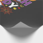 Halloween Küchenhexe Vektor Geschenkpapier (Ecke)