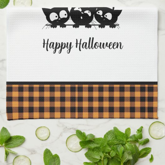 Halloween Küchentuch (Gefaltet)