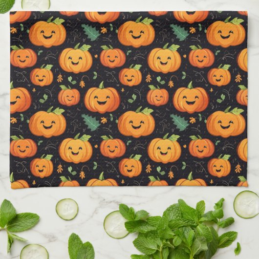 Halloween Küchentuch (Gefaltet)