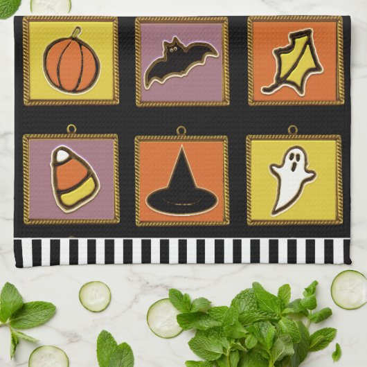 Halloween Küchentuch (Gefaltet)