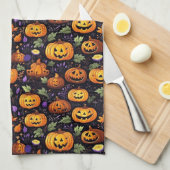 Halloween Küchentuch (Viertel Falte)