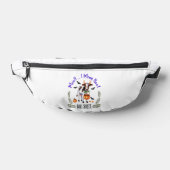 Halloween-Kuh-Stier-Blatt Bauchtasche (Ablage )