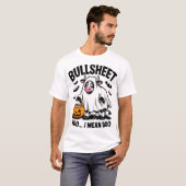 Halloween-Kuh T-Shirt (Vorne ganz)