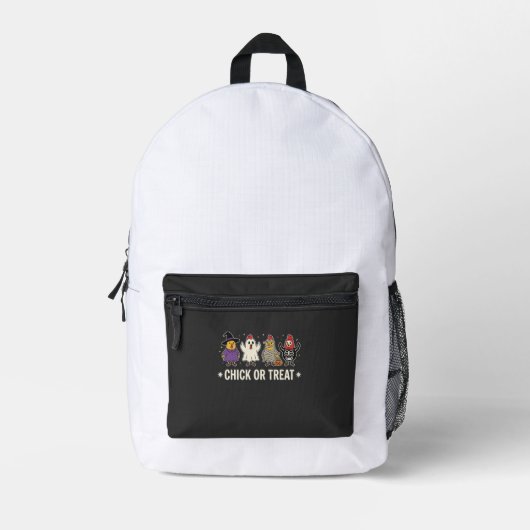 Halloween Küken oder Streich lustiges Hühnerkostüm Bedruckter Rucksack (Vorderseite)