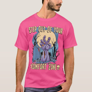 Halloween Kunst Horror Zombie Hand Humor Lustig Se T-Shirt