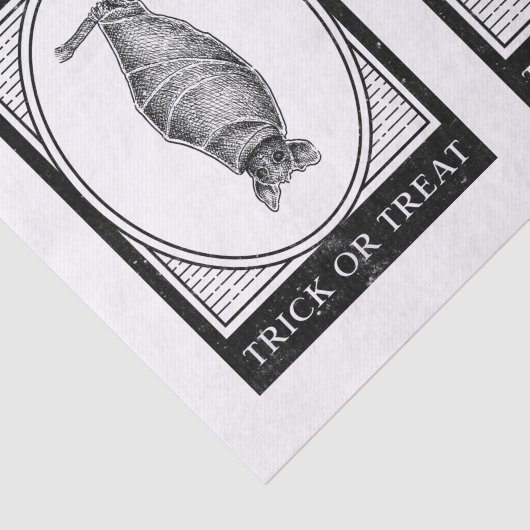 Halloween-Kunstdecoup Seidenpapier (Ausschnitt)