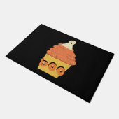 Halloween Kupcake Ghost Topper Sprinkle Fußmatte (Schrägansicht)