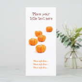 Halloween-Kürbis (Stehend Vorderseite)