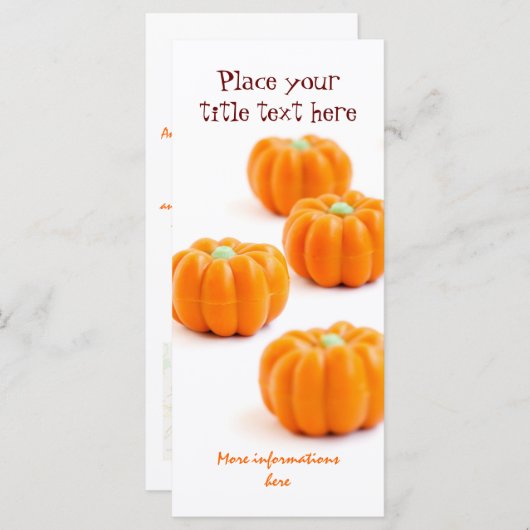 Halloween-Kürbis (Vorne/Hinten)