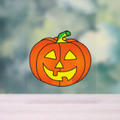 Halloween-Kürbis Acrylschild (Neutral)
