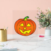 Halloween-Kürbis Acrylschild (Hochzeit)
