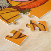 HALLOWEEN-KÜRBIS AUF EINER MAUS  PUZZLE (Seite)