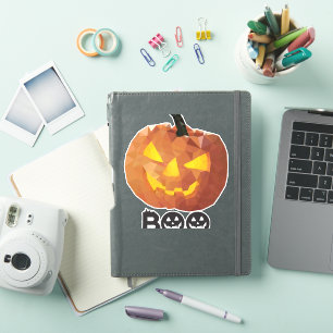 Halloween-Kürbis Aufkleber