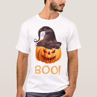 Halloween-Kürbis Boo T-Shirt
