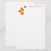 Halloween-Kürbis Briefpapier (Vorne/Hinten)