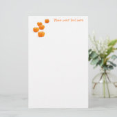 Halloween-Kürbis Briefpapier (Stehend Vorderseite)
