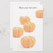 Halloween-Kürbis Briefpapier (Vorne/Hinten)