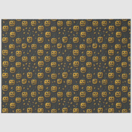 Halloween Kürbis Cartoon dunkler Kontrast Seidenpapier