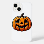 Halloween-Kürbis Case-Mate iPhone Hülle (Rückseite)