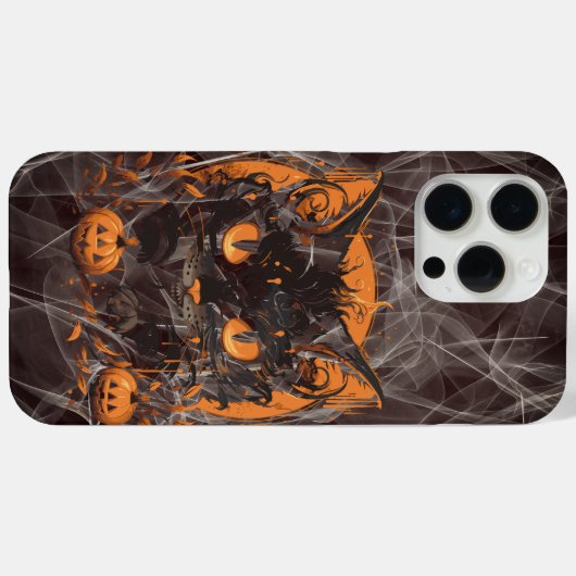 Halloween Kürbis Case-Mate iPhone Hülle (Rückseite (Horizontal))