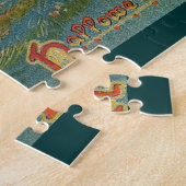 Halloween-Kürbis-Charaktere und Hexe Puzzle (Seite)