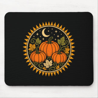 Halloween-Kürbis-Cottagecore-Retro-Vintage Mousepad