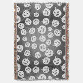 Halloween-Kürbis Decke (Vorderseite Vertikal)