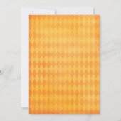 Halloween-Kürbis, der Party Einladung schnitzt (Rückseite)