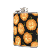 Halloween-Kürbis Flachmann (Links)