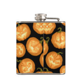 Halloween-Kürbis Flachmann (Rückseite)