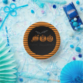 Halloween/Kürbis/Fledermaus-Papierschale Pappteller (Party)