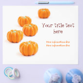 Halloween-Kürbis Flyer (Einzeln)