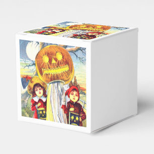 Halloween-Kürbis-Geist Geschenkschachtel