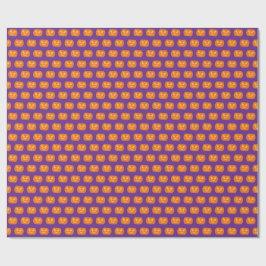 Halloween-Kürbis Geschenkpapier