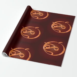 Halloween-Kürbis Geschenkpapier