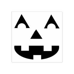 Halloween-Kürbis Gummistempel
