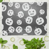 Halloween-Kürbis Handtuch (Gefaltet)