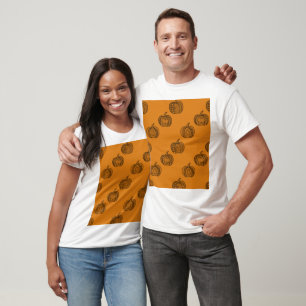 Halloween Kürbis Herbst Erntedank T-Shirt