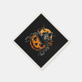 Halloween/Kürbis/Herbst/Herbst Serviette (Ecke)