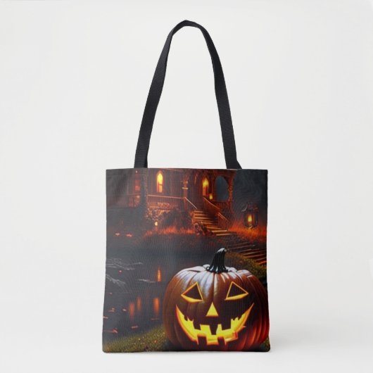Halloween/Kürbis/Herbst Tasche (Vorderseite)