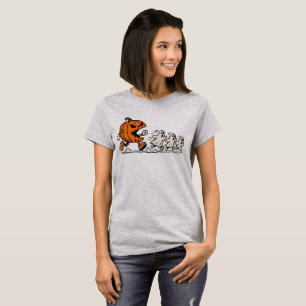 Halloween-Kürbis isst Geist-Shirt, Lustiges Hallow T-Shirt