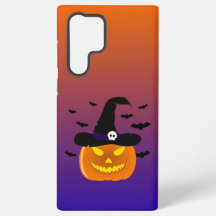 Halloween-Kürbis Jack o' Lantern Hexenhut