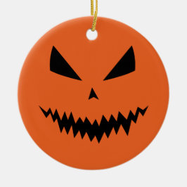 Halloween Kürbis-Jack O'lantern Keramik Ornament
