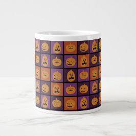Halloween-Kürbis Jumbo-Tasse