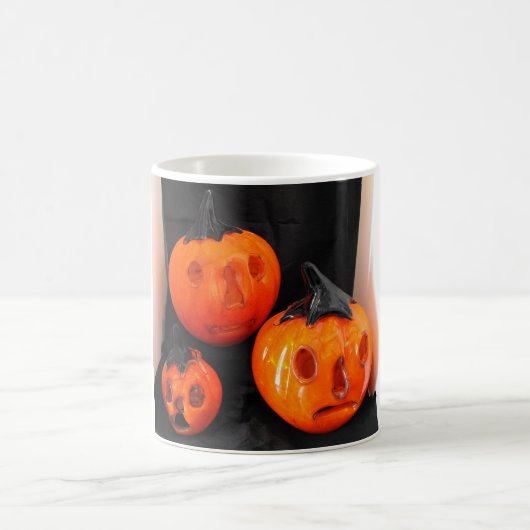 Halloween-Kürbis Kaffeetasse (Mittel)